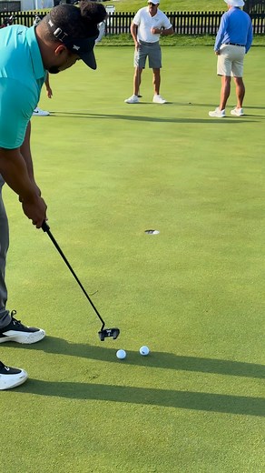 Sinking putts with the legend himself | Josh T Jackson