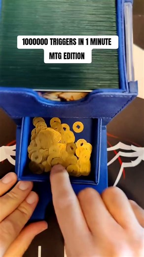 We are an ASMR channel now. 1000000 triggers in a minute challenge #mtg #mtgmeme #asmr