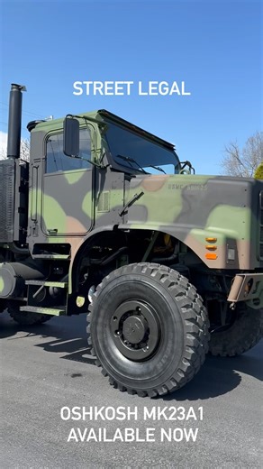 2002 Oshkosh 6x6 MK23A1 Live On Our Site | Midwest Military Equipment
