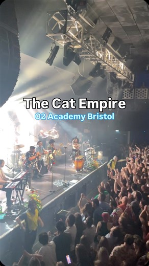 Still not over Saturday night! 🤩🙌 Who joined us for @thecatempire’s 12th sold-out night at #O2AcademyBristol?! #TheCatEmpire #Bristol | O2 Academy Bristol