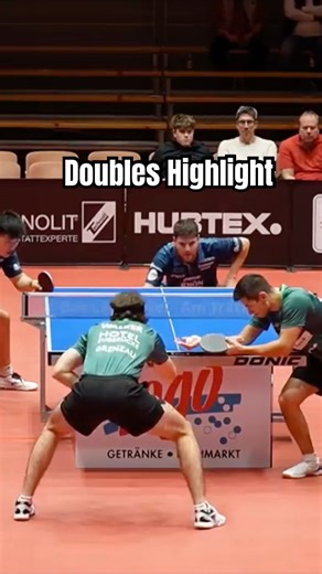 🔥Doubles Highlight🔥#tabletennis #foryou #grenzau #sports #doubles #doppel #goviral #pingpong