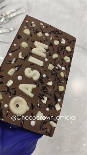 Custom name chocolates Made fresh.Hygienic·Handmade 🍫Orders openI DM now #chocolate #viral #india