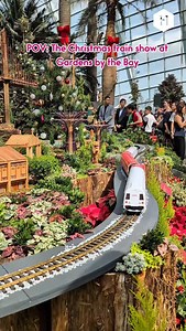 2K views · 50 reactions | Choo choo  Gardens by the Bay's Christmas train show is back! Look out for:  Iconic American landmarks  Our very own MRT + local icons  Santa's workshop in the North Pole  Thomas the tank engine!  A Lego setup or Nyhavn, Denmark  A carousel of illustrations from Hans Christian Andersen's stories  Flower Dome, Gardens by the Bay  Now till 4 Jan 2026 | HoneyKids Asia | Facebook