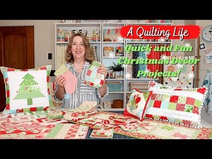 Quick and Fun Quilted Christmas Decor Projects