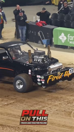 Fired Up #fyp #tractor #pull #video #short #shorts #truck #nfms
