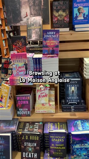 La Maison Anglaise: Livres et Shopping 📚🧡