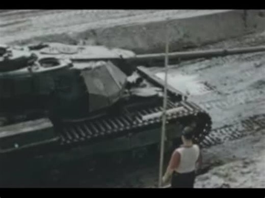 Странник/Wanderer on Instagram: "🇬🇧Archived test footage The first test involved testing the Malkara ATGM warhead against a British Conqueror heavy tank with spaced armor. The Malkara's key feature was its high-explosive armor-piercing warhead, better known in British terminology as a "High Explosive Squash Head – HESH", instead of the more common shaped-charge warhead. The HESH's operating principle is based on detonation occurring after the propagation of a plastic explosive charge across th