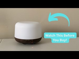 300ML Essential Oil Diffuser with Remote | Ultrasonic Aromatherapy Humidifier