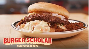 Burger Scholar George Motz teaches you how to cook the ultimate chili cheeseburger. More specifically—the hyper-regional North Carolina slaw burger, which boasts a cheeseburger topped with beef chili and creamy cole-slaw. Tune in as George takes us back in time to learn about the origins of America's first chili burger. This, folks, is your burger masterclass. | First We Feast