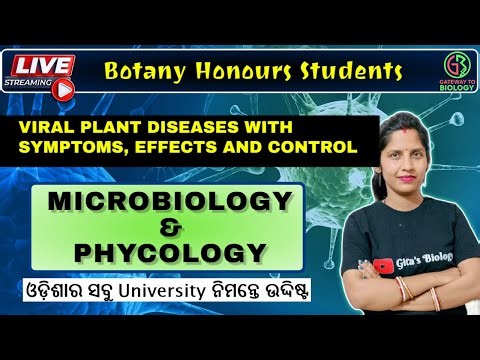 MYCOPLASMA || part-14 || Microbiology and Phycology || Botany Honours