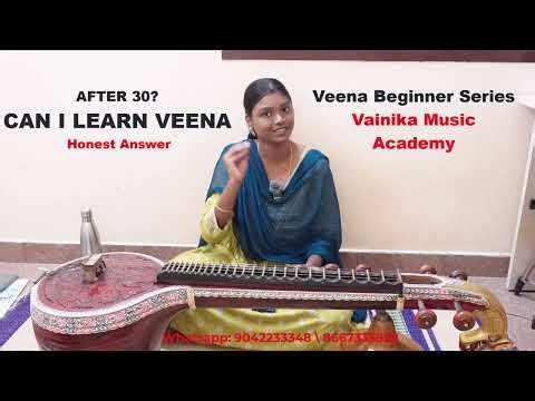 How to Start Learning Veena After 30? | Beginner Guidance | Vainika Music Academy 🎶