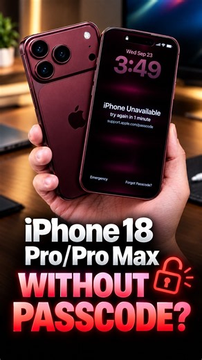Forgot iPhone 18 Pro Passcode? Unlock in 20s! 🔓#shorts