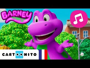 La chanson du partage 💜 🎵 | Le Monde de Barney | Musique pour enfants ‪@CartoonitoFrance‬