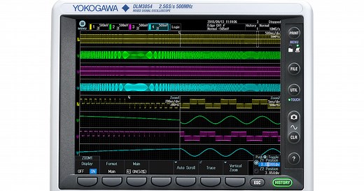 ミックスドシグナルオシロスコープ DLM3000シリーズ