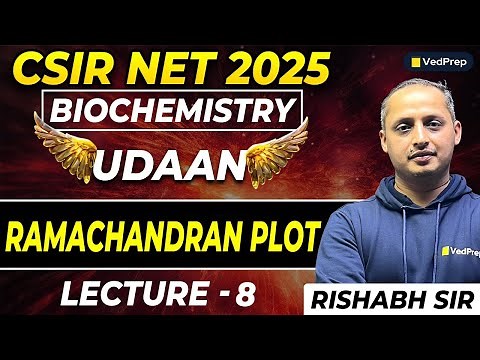 Ramachandran Plot Explained | Complete Concepts & Smart Tricks | CSIR NET 2025 Biochemistry Lec 8