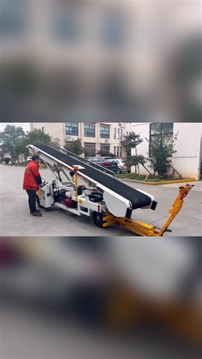 Moving cargo just got easier with our airport conveyor belt loaders – designed to reduce back-and-forth trips and improve your operation speed. #EfficientCargoHandling #AirportEquipment#SelfPropelledLoader#AviationConveyorBeltLoader#EfficientCargoHandling