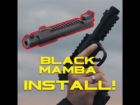 How to Install Action Army Black Mamba Slide for the AAP 01. STEP BY STEP!