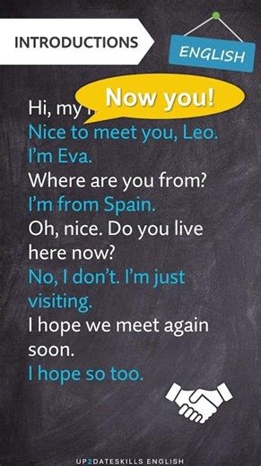 English Speaking Practice 🎧🗨️ Introductions ➜ Beginner