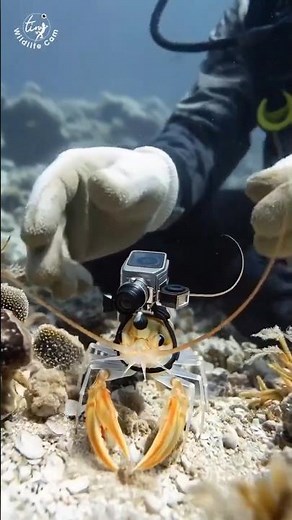 POV: Inside a Pistol Shrimp’s Tunnel – The Loudest Snap in the Ocean!