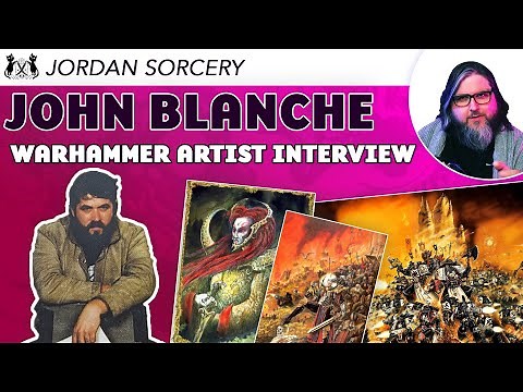 Warhammer's Visionary | John Blanche in Conversation with Jordan Sorcery
