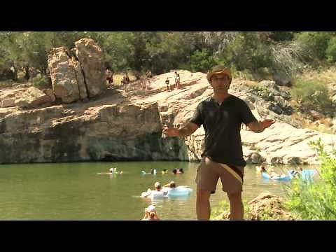 Devil's Waterhole Cliff Jumping - Inks Lake State Park 💦