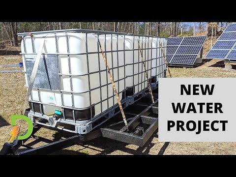 DIY Water Storage and Rain Catchment System, Part 1