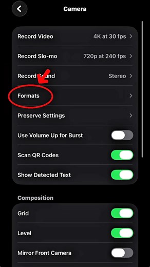 IPHONE 12 CAMERA SETTINGS ⚙️