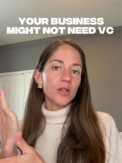 Not every business should raise VC. Here's how to know which path is yours. 💰 #startup #vc #founder #entrepreneur #businesstips