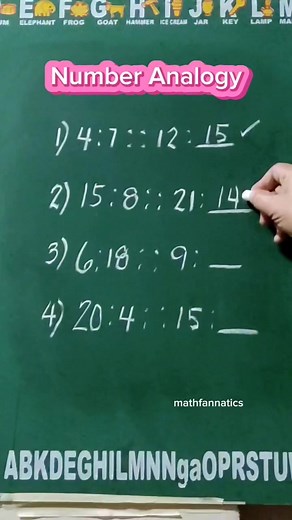 39K views · 249 reactions | Number Analogy. #trick #maths #mathchallenge #cse | Math Fannatics | Facebook