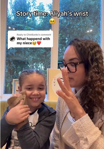 Aliyah's Broken Wrist Story Time: Recovery Update