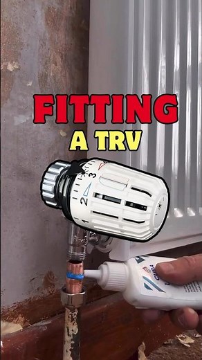 The Ultimate Plumbing Guide to Fitting a Thermostatic Valve. #plumbing #savemoney #shorts