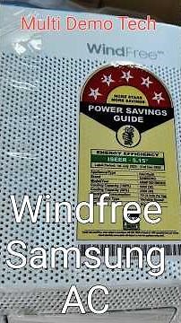 Samsung WindFree AC 2026 Model: 1.5 Ton 5 Star Review ❄️#samsungacwindfree #multidemotech #windfree