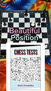Beautiful Position From Mark Dvoretsky's Book #chess #shorts