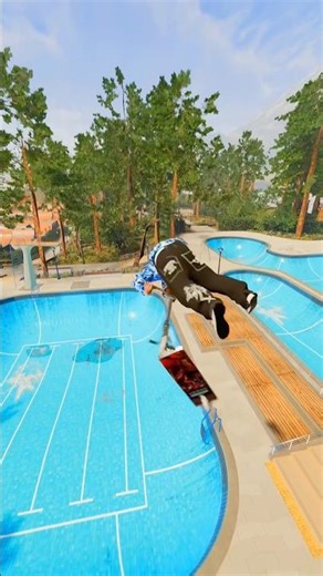 Pool Party 🏖️☀️ #ScootX #Scoot #Scootering #Gaming #Shorts