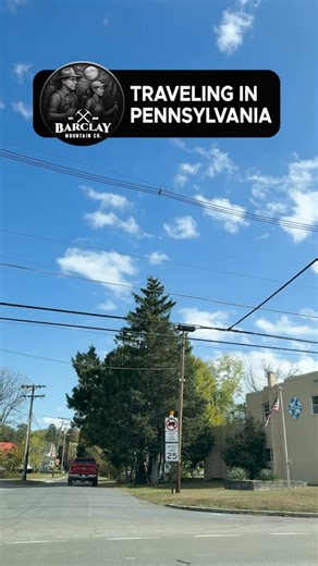 Drove through Wyalusing, Pennsylvania — where the stories are tall, the pizza’s hot, and the locals know how to pronounce it better than I do. #Wyalusing #bradfordcountypa #explorepa #wyalusingpa #driving | Barclay Mountain Co.