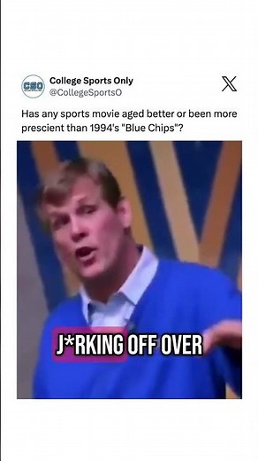 Nick Nolte Gives Epic Speech About Money In College Basketball During 1994 Movie "Blue Chips" 🎥🍿