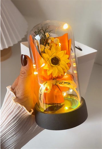 Illuminate Your Valentine's Day with a Flower Lamp