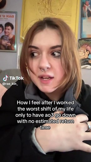 Dealing with AO3 Downtime After a Tough Shift