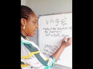 Subject of formula #maths #viralmaths #exam #viralpost