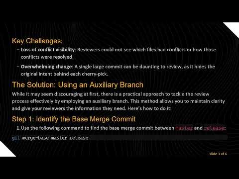 How to Efficiently Handle Complex Cherry-Picks in Gerrit