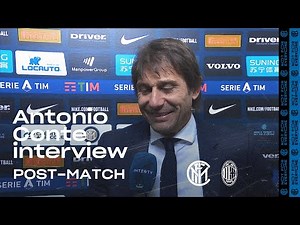 INTER 4-2 AC MILAN | ANTONIO CONTE EXCLUSIVE INTERVIEW: "This is a special night" [SUB ENG]