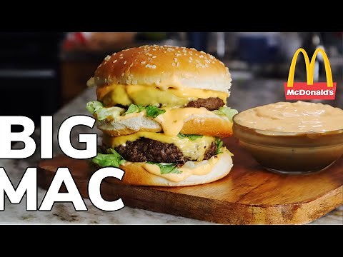 How To Make A BIG MAC BURGER AT HOME| Copycat Recipe