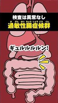 過敏性腸症候群のしくみ【アニメ】