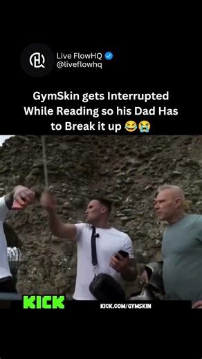 Dad HAS to step in during GymSkin’s history lesson! 😂 #GymSkin #Shorts #family