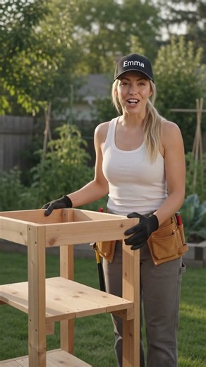I Built a Mobile Workshop Cart with an Impact Wrench | Emma AZ DIY | Home Improvement#EmmaAZDIY #diy