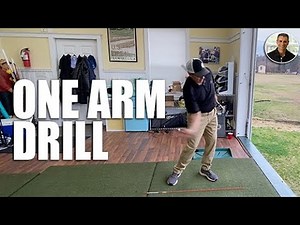 One Handed Swing Drill