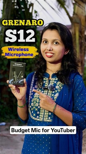 Grenaro S12 Wireless Mic Testing 🤩🔥 Budget Mic For Youtuber #Budgetmic #Tech shorts #GrenaroS12 Mic