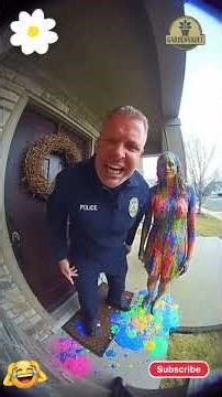 Ultimate Luxury Paint Chaos 🎨🔥 (Caught on Ring Camera)