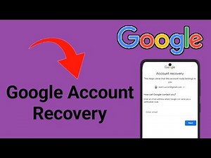 Google account recovery: how to forget Google account password