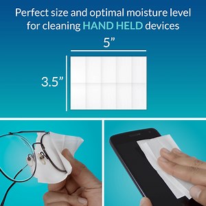 Optico Professional Cleaning Wipes for Optics and Electronics